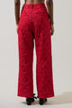 Arielle Jacquard Haiden High Waisted Pants