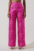 Harrington Jacquard Hestia Wide Leg Pants