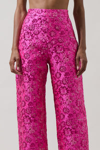 Harrington Jacquard Hestia Wide Leg Pants