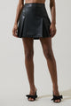 Anisa Leather Calera Mini Skirt