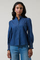 Haysville Denim Button Down Top