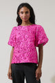 Harrington Jacquard Floral Joi Bubble Top