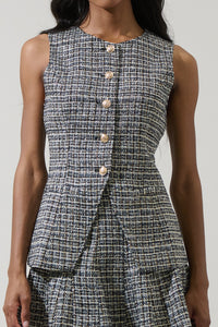 Gisella Tweed Jeanie Vest