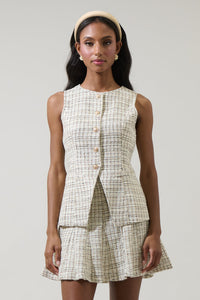 Gisella Tweed Jeanie Vest