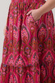 Azura Paisley Belraj Poplin Maxi Dress Curve