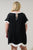 Gizelle Scallop Shift Mini Dress Curve