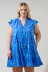 Carys Abstract Yodi Shift Mini Dress Curve