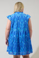 Carys Abstract Yodi Shift Mini Dress Curve