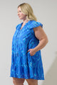 Carys Abstract Yodi Shift Mini Dress Curve