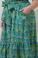 Nyra Paisley Valery Button Down Maxi Dress Curve