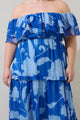 Seabloom Floral Gauri Off Shoulder Maxi Dress Curve