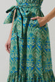 Nyra Paisley Valery Button Down Maxi Dress