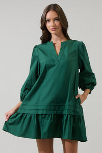 Velma Ruffle Shift Dress