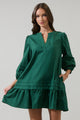 Velma Ruffle Shift Dress