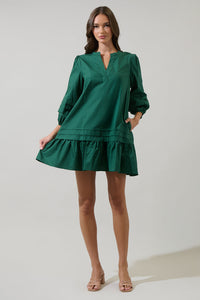 Velma Ruffle Shift Dress
