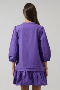 Velma Ruffle Shift Dress