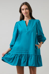 Velma Ruffle Shift Dress