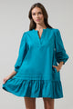 Velma Ruffle Shift Dress