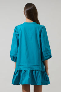Velma Ruffle Shift Dress
