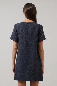 Kay Kury Tweed Mini Dress