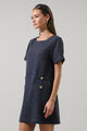 Kay Kury Tweed Mini Dress