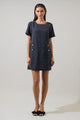 Kay Kury Tweed Mini Dress