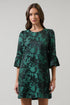 Mester Jacquard Aria Shift Mini Dress