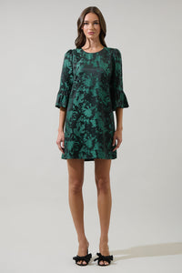 Mester Jacquard Aria Shift Mini Dress