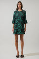 Mester Jacquard Aria Shift Mini Dress