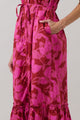 Craney Floral Alna Button Up Midi Dress