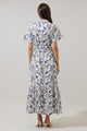 Ralston Floral Valery Button Down Maxi Dress