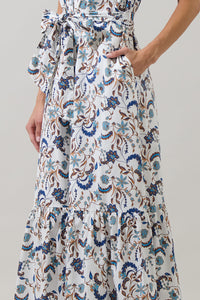 Ralston Floral Valery Button Down Maxi Dress