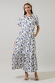 Ralston Floral Valery Button Down Maxi Dress
