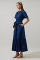 Valery Button Down Maxi Dress