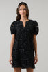Eirene Rosette Mini Dress