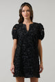 Eirene Rosette Mini Dress
