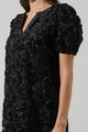Eirene Rosette Mini Dress