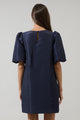 Morrigan Bubble Sleeve Shift Mini Dress