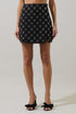 Whitney Tweed Maiya Cut Out Mini Skirt