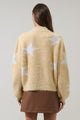 Starry Eyed Eyelash Oatmeal Sweater
