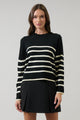 Chantilly Striped Cropped Sweater