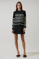 Chantilly Striped Cropped Sweater