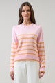 Chantilly Striped Cropped Sweater