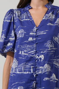 Avon Town Idara Button Down Top
