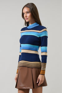 Masen Striped Knit Sweater