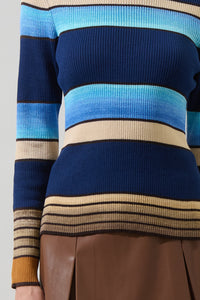 Masen Striped Knit Sweater