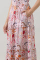 Hendry Floral Palmer Poplin Tiered Maxi Dress