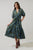 Solvay Floral Wynette Tiered Midi Dress