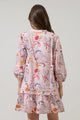 Hendry Floral Velma Ruffle Shift Dress