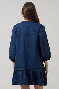 Velma Ruffle Shift Dress